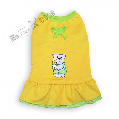 Платье «Мишутка» Желтое