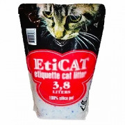 Наполнитель силиконовый Etikat 3,8 л красный 1,6кг