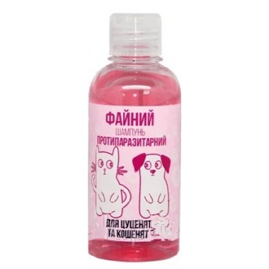 Шампунь ФАЙНИЙ ПРОТИВОПАРАЗИТАРНЫЙ ДЕТСКИЙ розовый (бубльгум) 250м