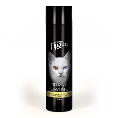 Шампунь-премиум "Супер-Прайд" универсальный для улучшения состояния кожи кошек